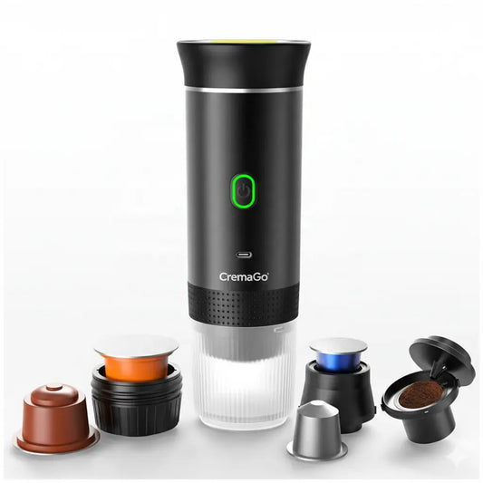 CremaGo | Portable 3-in-1 Espresso Maker